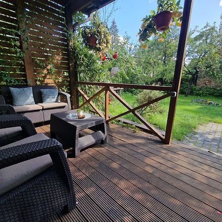 Boutigue City House With Terrace And Garden Free Parking 里加 外观 照片