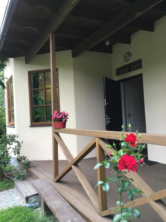 Boutigue City House With Terrace And Garden Free Parking 里加 外观 照片
