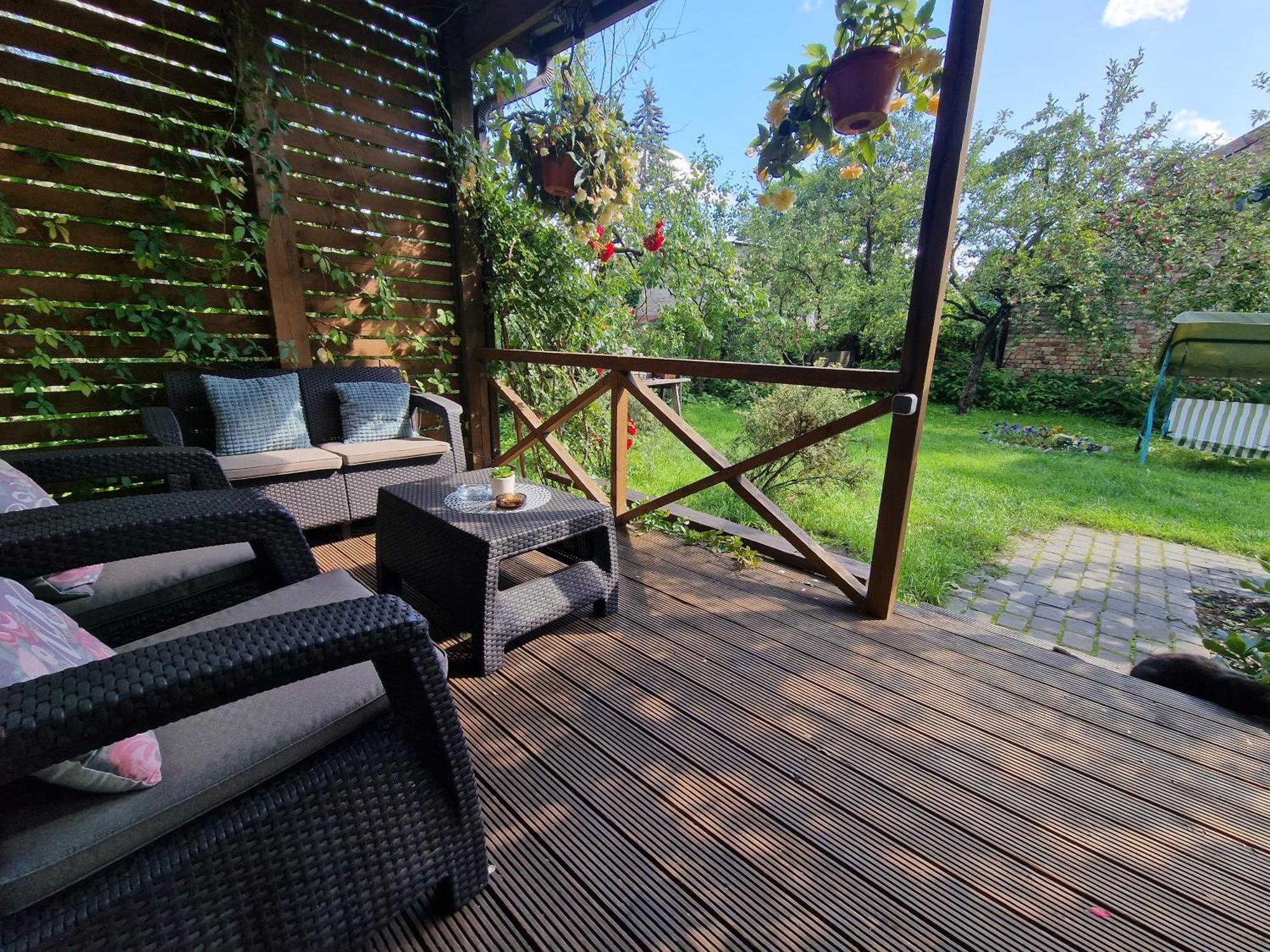 Boutigue City House With Terrace And Garden Free Parking 里加 外观 照片